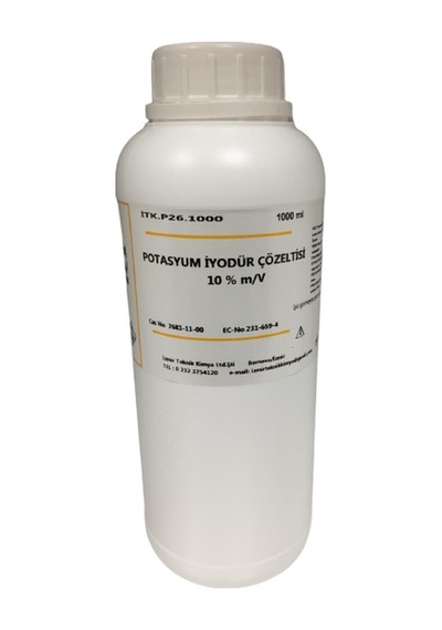 Potasyum Iyodür Çözeltisi 10% -1000 Ml