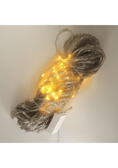 Sunlight 2x3m Yağmur Perde Led Aydınlatma 5 Modlu Amber