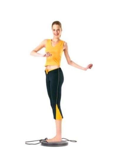 Delta Egzersiz Lastikli Twister Fitness Egzersiz Spor Aleti Siyah