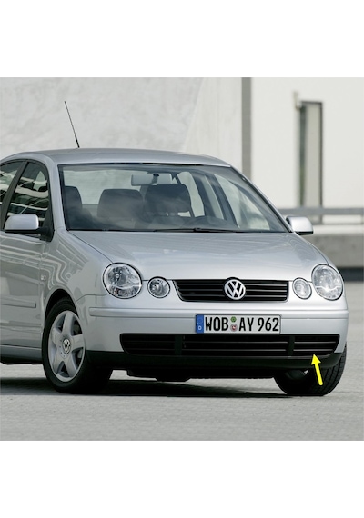 Vw Polo 2002-2005 Ön Tampon Sol Izgarasi Kapagi Sissiz 6Q0853665F 348227298