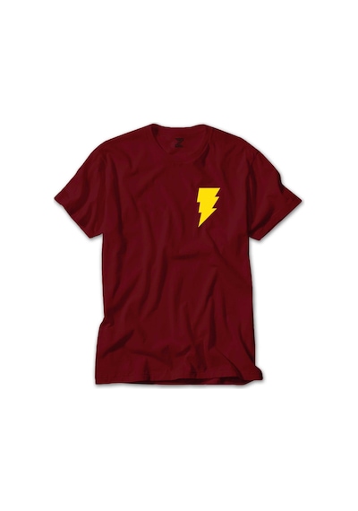 Black Adam Yellow Logo Yeşil Tişört