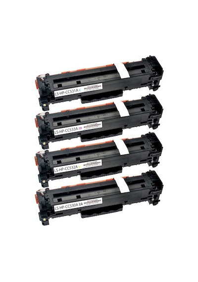 Hp Color Laserjet Cm2320Fxi Uyumlu Toner Takım / Hp 304A- Cc530A