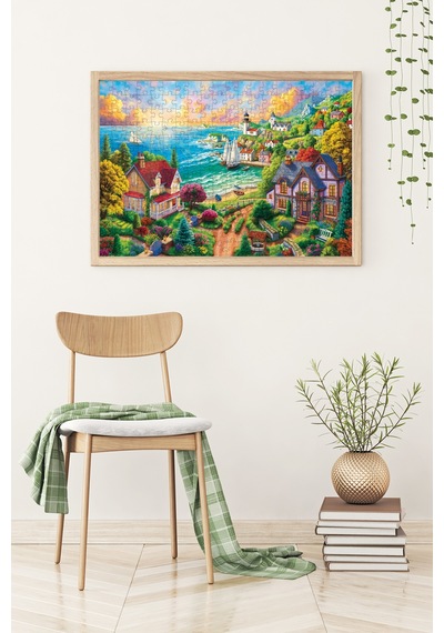 Anatolian 260 Parça xl Puzzle - Sahildeki Köy 3343