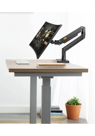 North Bayou G45 Lcd/led/masaüstü Hareketli Monitör Askı Aparatı Gazlı Hidrolik Kol