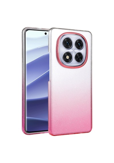 Newface - 399 - Xiaomi Redmi Note 14 Pro Plus Glossy Kapak - Kmrsfres - - Pembe