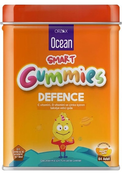 Ocean Smart Gummies Defence Çİğnenebilir Jel 64 Adet