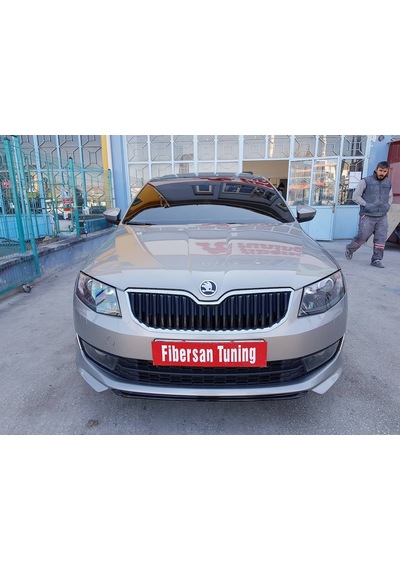 Skoda Octavia Ön Tampon Eki (2013---16)--fibersan Tuning