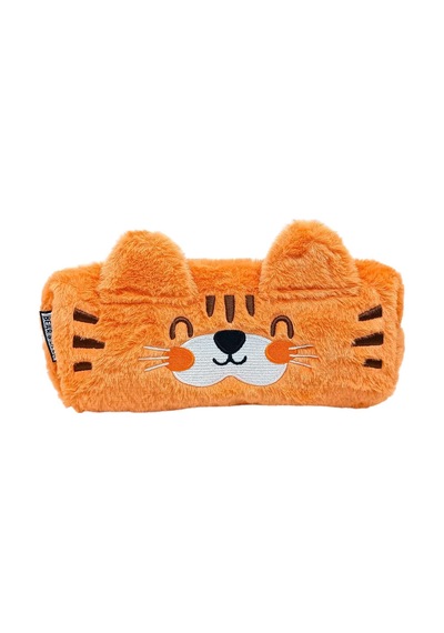 Bear Deer Peluş Sevimli Kedi Turuncu Kalem Kutusu Bd-kcs279 Çok Renkli
