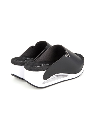 Muya Aero Anatomik Air Max Tabanlı Topuk Dikeni Kadın Terlik Siyah