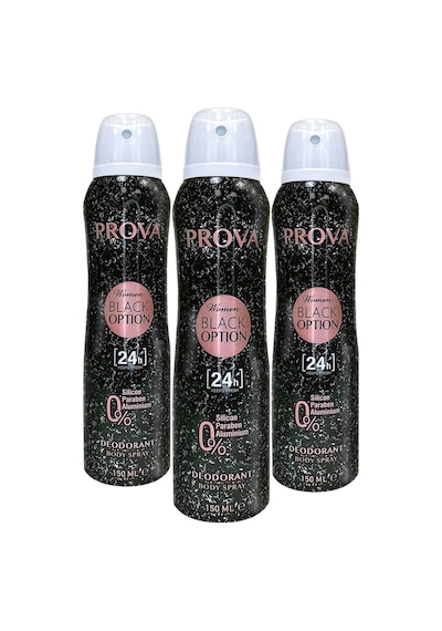 Prova Black Option Kadın Deodorant 3 x 150 ML