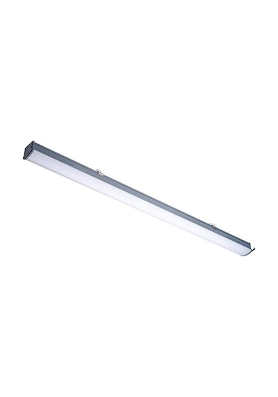 120 Cm Uzunluğunda Su Geçirmez Led Bant Armatür, Nötr Beyaz 10 Parça Siyah