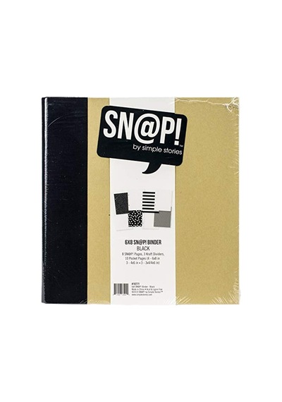 10771 Binder Sn P 6 X 8 Siyah Tek Boy