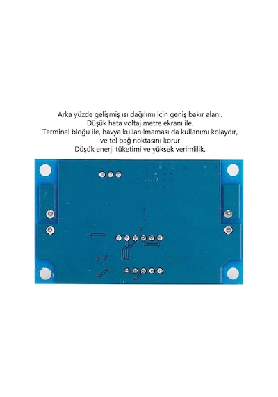 Lm2596 Ekranlı Ayarlanabilir Dc-dc Step Down Voltaj Düşürücü 3a Voltmetreli