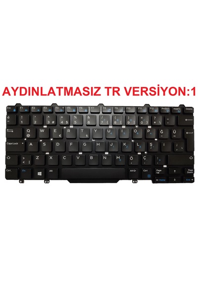 Dell Latitude E5470-e5450 Notebook Klavyesi Tr Versiyon1 Klavyesi
