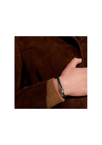 Montblanc Meisterstück Steel 3-ring Kıbrıs Mavisi Deri Bileklik 1 Mavi 99961846