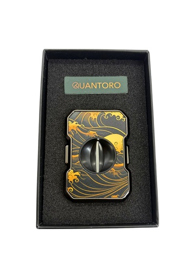 Quantoro Qc-7 Gunmetal Gold Wave Puro Kesici