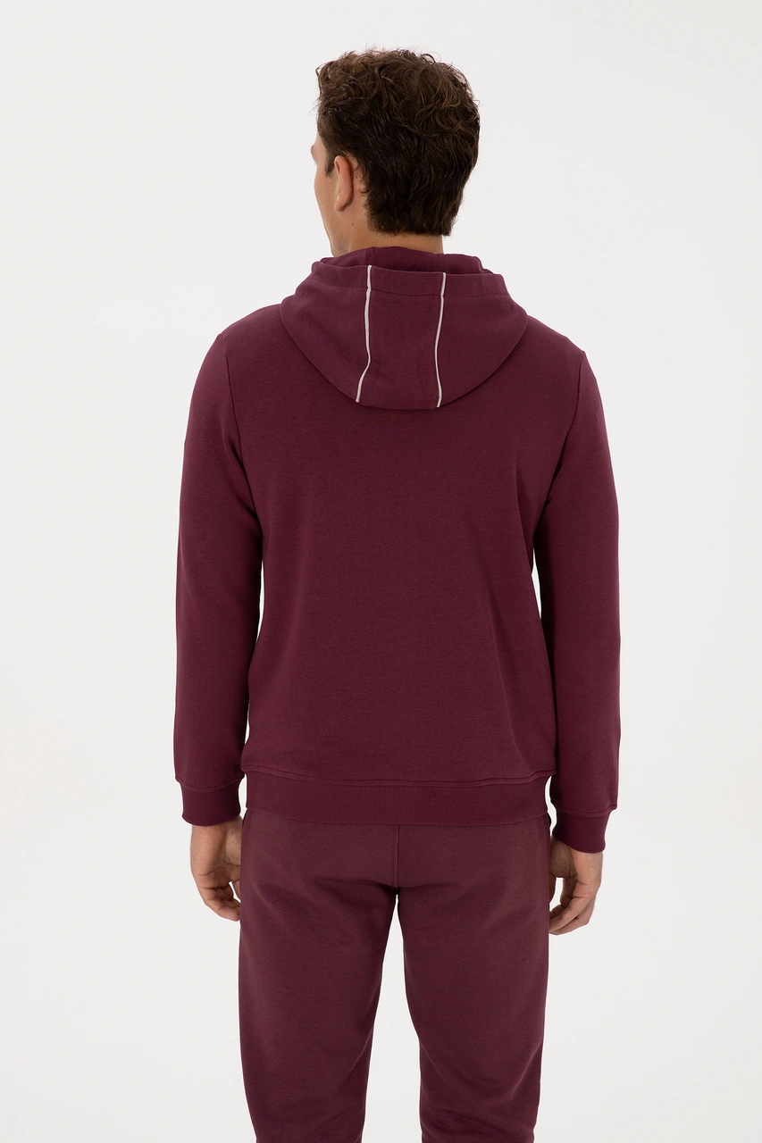 U.s. Polo Assn. Erkek Plum Hırka Örme 50315746-vr177 New Plum
