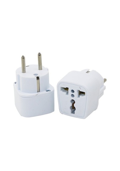 Fetih Elektrik F-21 Üniversal Adaptör Fiş Beyaz- 40'li Paket Diğer