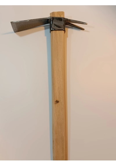 Sürmene Makas Çeliği Çatallı Kazma Bahçe Tarla Hobi 45cm