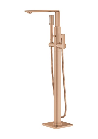 Grohe Allure 25222DL1 Küvet Bataryası Bakır