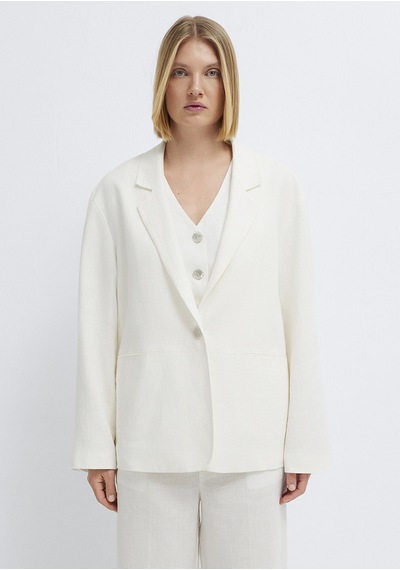 Mavi - Ekru Keten Blazer 1110850-70057