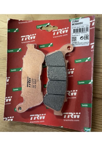 TRW LUCAS MCB885SV SİNTER ÖN FREN BALATASİ - Harley D UyumluAVİDSON 1200 XL C /
NS / X SPORSTER