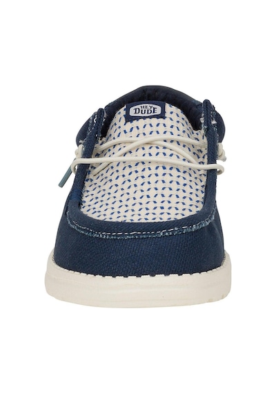 HEY DUDE Wally Woven Jute Lacivert Erkek Ayakkabı-10549 Lacivert