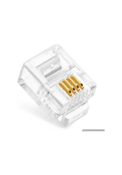 Rj11 Konnektör Rj11 6P4C Konnektör Jack 100 Adet