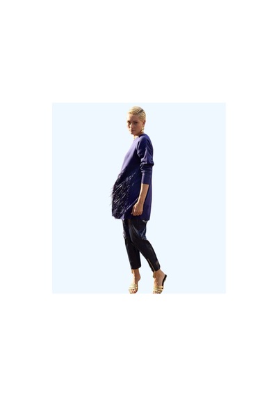 Missemramiss Rope Basic Triko Tunik Lacivert - 668031196 Lacivert