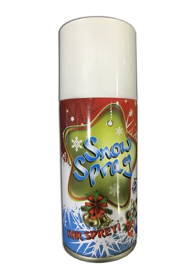 Yapay Beyaz Kar Spreyi Köpüğü, Cam Yazı Yılbaşı Noel Ağaç Süsleme
