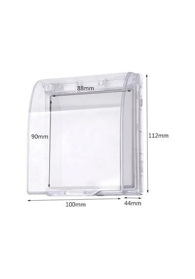 Priz Kapağı, Banyo Lavabo Islak Priz Koruma Kapağı, Sudan Koruyan Kapak, Açılır Kapanır, Priz Soket Koruyucu,