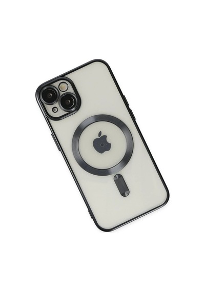 Apple İphone 14 Kılıf Kross Magneticsafe Kapak - Siyah Çok Renkli