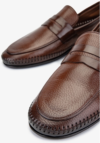 Valmenti Castor Erkek Taba Gyk Hakiki Deri Loafer Ayakkabı 477 68611 Erk Ayk Y24 Taba