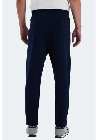 Slazenger Ones In Erkek Fermuar Cepli Koyu Gri Eşofman Altı Çok Renkli