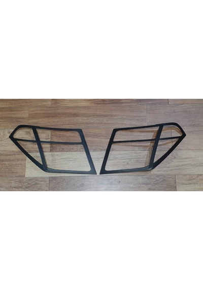 Ducki Navara D40 2005-2010 Far Çerçevesi Siyah (ABS Plastik)