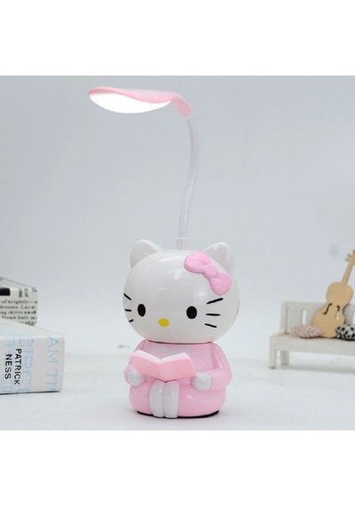 Hello Kitty Şarjlı Masa Lambası Pembe 15x9