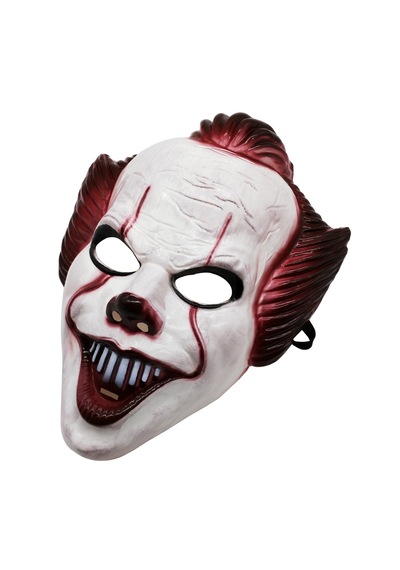 Plastik Joker Maskesi Killer Palyaço Maskesi Renkli
