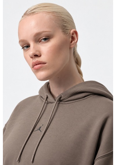 Nike Air Jordan Crossover Dri-fit Loose Fit Womens Sweatshirt Kapüşonlu Bol Kesim Kadın Sweatshirt Kahverengi Nike Air Jordan Crossover Dri-fit Loose Fit Womens Sweatshirt Kapüşonlu Bol Kesim Kadın Sweatshirt Kahverengi