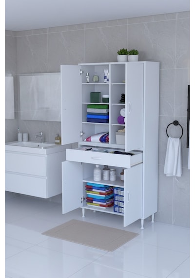 Eliusta Nexa Modüler Dolap 95 Cm Banyo/mutfak Dolabı Extra Kullanım Alanlı 95x173x32,5 Cm Beyaz Dolap Beyaz Eliusta Nexa Modüler Dolap 95 Cm Banyo/mutfak Dolabı Extra Kullanım Alanlı 95x173x32,5 Cm Beyaz Dolap Beyaz