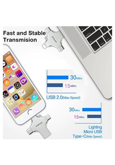 Vothoon V15 Otg 4 İn 1 64 GB Çok Fonksiyonlu Usb Flash Bellek Vothoon V15 Otg 4 İn 1 64 GB Çok Fonksiyonlu Usb Flash Bellek