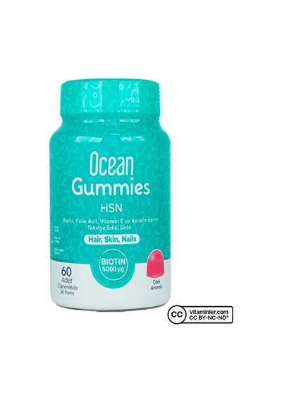 Ocean Gummies Hsn 60 Çiğnenebilir Form