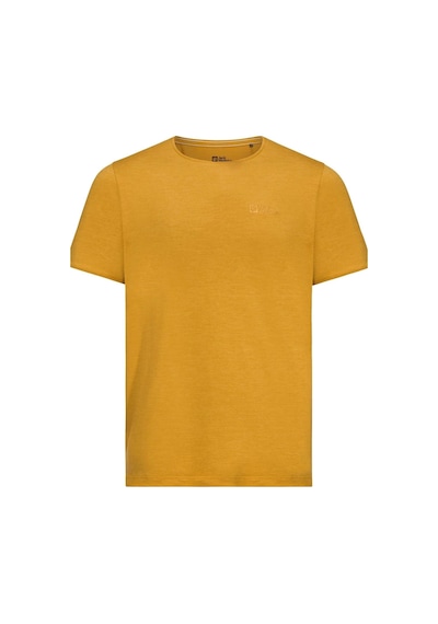 Jack Wolfskin Travel T M Erkek Tişört 1809751-58 Turuncu
