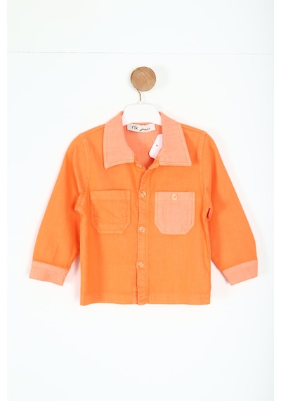 Xo Kids Erkek Çocuk Gömlek 1-4 Yaş 48619 Turuncu