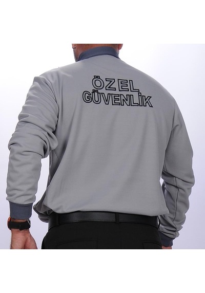 Yeni Tek Tip Özel Güvenlik Polo Yaka Sweatshirt