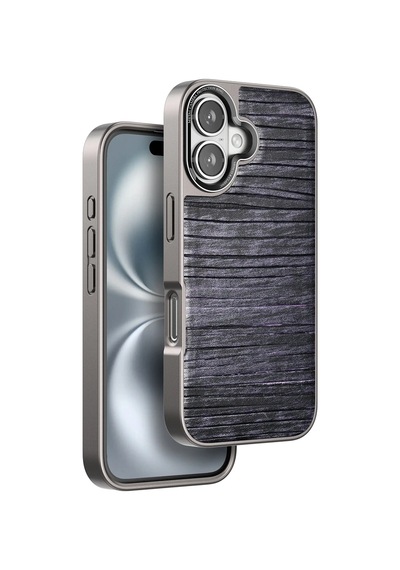 Venco Apple iPhone Uyumlu. 16 Wave Kapak - Derin Mor