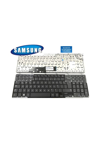 Samsung Uyumlu Np350e7c, Np355e7c, Np550p7c Notebook Klavyesi - Siyah Tr, Pk130rw1a11, V134302bk1, Ba59-03304a