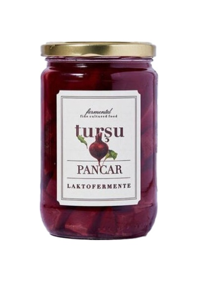 5 Adet Fermentel Laktofermente Pancar Turşusu 660 Ml