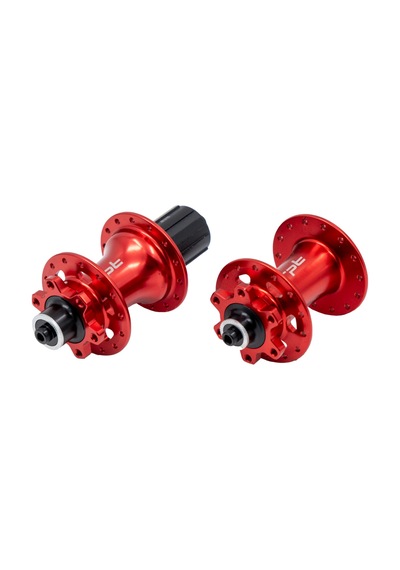 Raptor - Göbek Seti 32h Kırmızı 8 12s, Qr + Thru Axle, 8 10s Pul Dahil 6 Vida