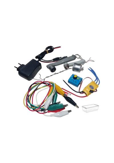 30a Esc Devreli Adaptörlü Esc Testerli Çeşitli Drone Motoru Hız Kontrolü Öğrenci Deney Seti