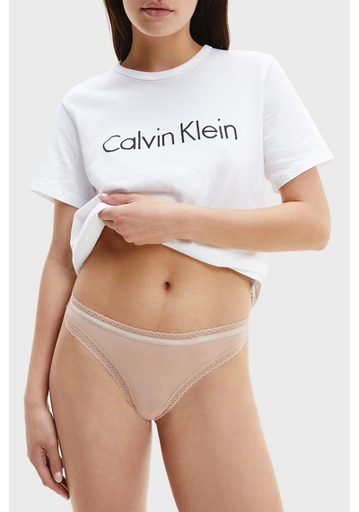 Calvin Klein Bayan Külot 000qd3802e Fıy Siyah Beyaz Krem